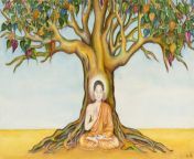 buddha and bodhi tree.jpg from budhi bhosda