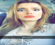 bella thorne cleavage 1.jpg from nudes shocking family photo