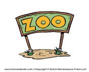 zoo sign clipart.png from 21 page