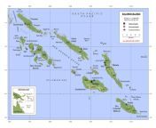 large detailed map of solomon islands with all cities and airports for free.jpg from solomon islandsesi