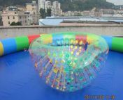 pl583734 coco half ball half zorb floating ball inflatable beach cocoon for kids inflatable pool.jpg from inflatable cocoon