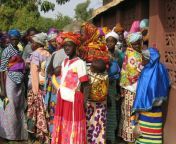 malian women in line to receive their vaccinations small.jpg from indian changing dress bathroom mali pal sex