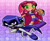 raven and starfire go by rongs1234 d64yx2n.jpg from starfire x raven