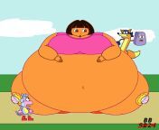 dora by balloonbomb.png from dora from out west chubby curvy nude