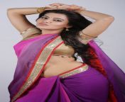 samantha hot latest navel show in violet saree 3.jpg from tamil actress hot hip saree
