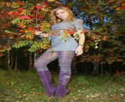 long amateur legs girl in tartan mini dress patterned pantyhose and boots.jpg from tights