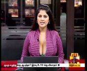 thanthi tv news reader hema rakesh cleavage nude hot boobs.jpg from tamil tv news xxx