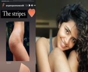 anupama parameswaran shares thighs photo viral.jpg from anupama parameswaran naked sex photos smriti irani nangi chut ki photos smriti irani actress nude erotic pictures jpg s