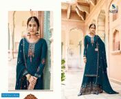 1663409966 sara baani wholesale designer full stitched plazzo and semi sttched top designer salwar suits 4.jpg from sara and meena diya bali xxx
