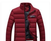  winter wear full sleeves comfortable maroon polyester plain mens jacket 839.jpg from indian in winter thermocot wear dresses