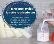 how much breast milk.png from 18 old breast milk