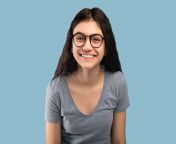 cute indian teenage girl casual outfit glasses looking camera blue studio background cute indian teenage girl 215935916.jpg from indian teenage babes¶াবনূর পূরনিমা অপু পপি xxx ছবি চুদাচু