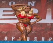 woman bodybuilder flexes to toronto pro title female kim buck georgia displays powerful defined physique as wins 94035474.jpg from female body builders n