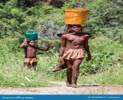 young himba woman carries bucket namibia 30358854.jpg from africa xxx jung