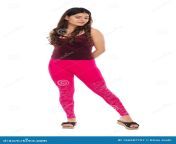 indian you girl red velvet camisole leggings elegant pose expression happy 166587757.jpg from www indian you
