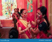 october kolkata india bengali wives playing sindur occasion maha vijaya dashami common hindu ritual october 156585627.jpg from bengali wife talking ar parchi na ami