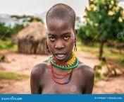 portrait young african woman her village turmi omo valley ethiopia may 67946657.jpg from africa village black s