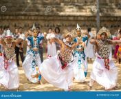sri lankan teenagers performing traditional dance mahamewna gardens anuradhapura 179378719.jpg from hukapan sri lankan