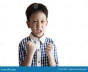 angry little child clenched fist show dissatisfied expression face feeling upset annoyed bad behavior temperamental kid boy 224978400.jpg from 16yer fack fist