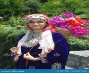 beautiful kashmiri girl closeup her traditional kashmir dress 95846582.jpg from kashmir garl