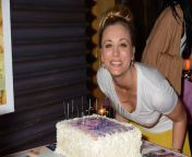 kaley cuoco and her birthdays.jpg from accidental nudity enf