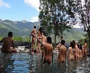 220px outdoor bathing at jhiben hot spring 20121110.jpg from world naturism