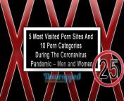 5 most visited porn sites and 10 porn categories during the coronavirus pandemic – men and women 1.jpg from porngraph v