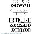 chadi coloriage simple 43132.png from you tube par sexy chadi bra chuadi