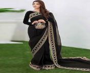 0013297 black wedelia designer saree 800 jpeg from kesty black saree
