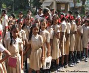 school children.jpg from marathi village zavazavi ki school ka teacher ke sath