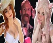 dad wants tag team coed boxing match with belle delphine and amouranth.jpg from belle delphine nude in bed porn video