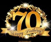 70th birthday 3.gif from 70 com