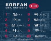 korean sino numbers 1 10 684x1024.jpg from 10 korean