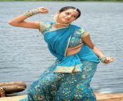 actress hot images in blue saree photos8.jpg from beautiful aunty in saree nadumu madatalu