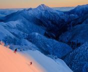 ariel view of skiiers at mount hotham.jpg from hot thaam