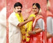 vanitha vijayakumar gets married for fourth time.jpg from tamill wife sex real husband and friendsdian
