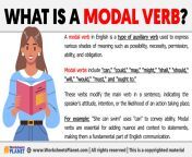 what is a modal verb.jpg from modal