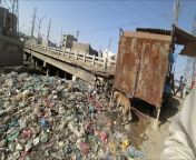 rubbish in rivers pathan colony karachi 2 scaled.jpg from pashto pathan karachi pak local xxx video pg download pakistan