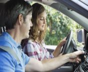 father teaching daughter how to drive 608157547 58b603e85f9b5860464d797b.jpg from teacher ride
