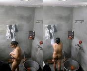 sexy village bhabhi bathing spy cam recording.jpg from village bathroom hidden video sex 3g