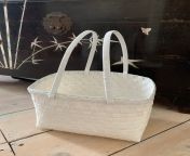 zay basket in all white woven grocery basket handmade in myanmar 931582 1200x jpgv1652623096 from www myanmar home made gir