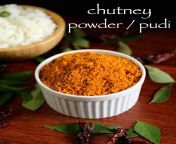 chutney powder recipe chutney pudi recipe gunpowder recipe 1 jpeg from pudi chod