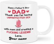 unprotected sex with mom mug for father papa daddy daughter son gifts dad father s day birthday funny present ideas ceramic coffee tea cup 11oz 15 oz c091c04c 9b23 44f2 84f1 e4d9a24603c9 6d96464d6301bc31cb387b84ce3b359d jpeg from bathday father sex