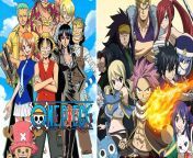 top 5 similarities between one piece and fairy tail 6 webp from one piece x fairy tail futa mirajane fuck lucy