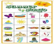 summer bingo game with free printables summer bingo bingo for kids.jpg from bingo gratis jogar agorawjbetbr com caça níqueis eletrônicos entretenimento on line da vida real receber cix