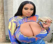 2 pay woman spends £3000 a month on tailored clothes for her big boobs.jpg from mega titt