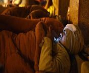 attendants sleeping outdoors a424935c fa93 11e9 9bd9 13880a980866.jpg from indian nekad group sleeping