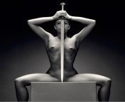 overxposed 10074 nude woman with sword fine art nude photo johan swanepoel.jpg from cat goddess jpg nud