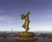 portrait view of the rakhine nyut phu statue with the sea in the background and a third quarter moon in the sky sittwe rakhine myanmar burma asia rhplf14052.jpg from ÃÂÃÂ ÃÂÃÂ¦ÃÂÃÂ¬rakhine