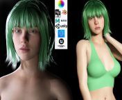 billie eilish game ready naked and clothed 3d model 5511ac9ca5.jpg from nude billie